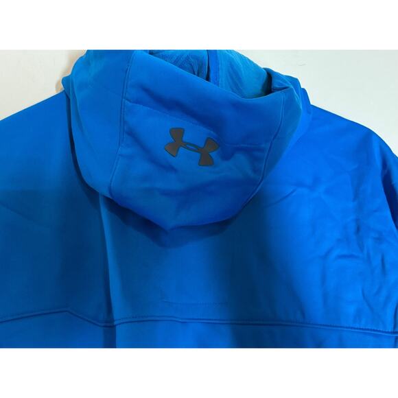 Under Armour Ua Storm Soft Shell Jacket Hoodie Size XL. (blue) - Picture 9 of 14